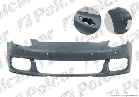Бампер передній Polcar 58F207-1