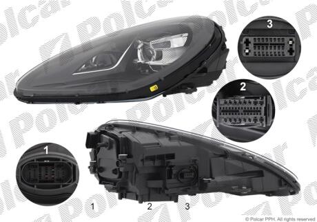 Фара основная Polcar 58X1094U