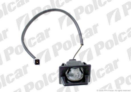 Фара номерного знака Polcar 5901959E