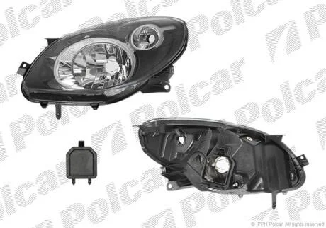Фара основна Polcar 600109-EUA