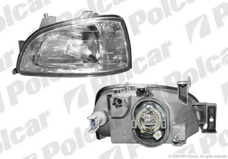 Фара основная правая H4, PY21W, W5W Polcar 6006104E