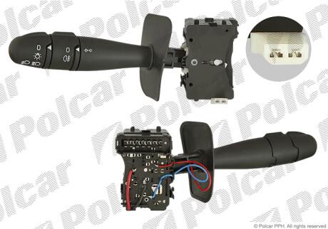 Перемикач підрульовий Polcar 6007PZS6A
