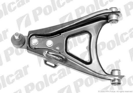 Важіль підвіски передній міст, праворуч Polcar 600838-K