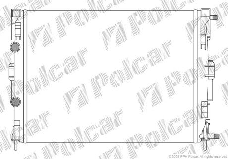 Радіатори охолодження Polcar 601208-2