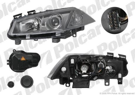 Фара основная Polcar 6012101V