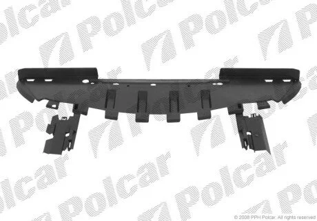 Захист бампера нижній Polcar 601234-5