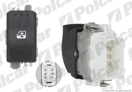Блок кнопок склопідіймача Polcar 6012P-71