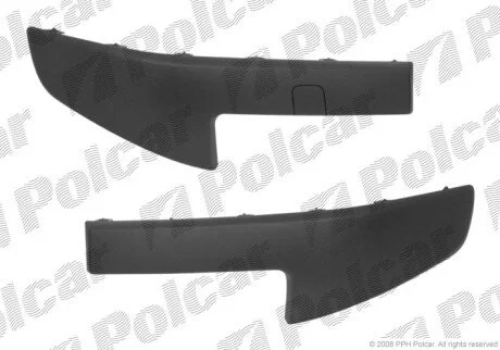 Накладка решетки бампера Polcar 6013274J