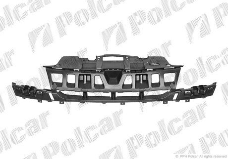 Усилитель бампера средн Polcar 60140731