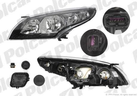 Фара основная Polcar 6014092U