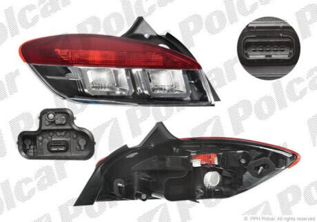 Фонарь задний слева Polcar 6014872V