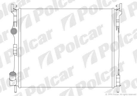 Радіатори охолодження Polcar 601608A3