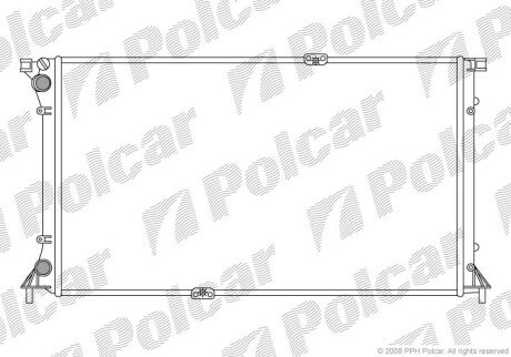 Радіатори охолодження Polcar 602608-4