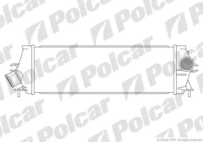 Радиаторы воздуха (Интеркулеры) Polcar 6027J8-1 (фото 1)