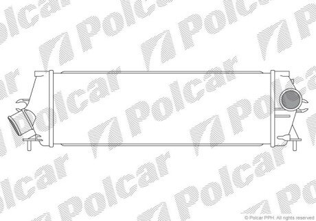 Радиаторы воздуха (Интеркулеры) Polcar 6027J8-1