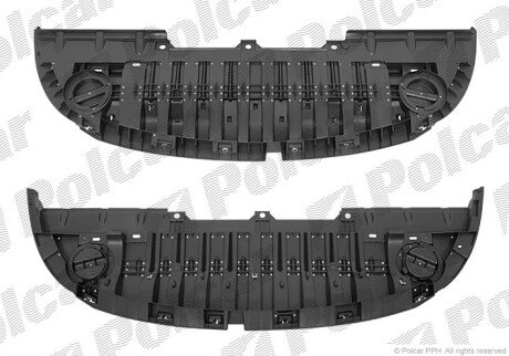 Захист бампера нижній Polcar 603534-5
