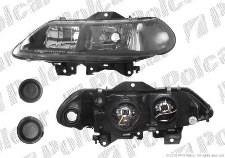Фара основная Polcar 603609-E