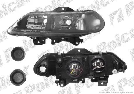 Фара основная Polcar 603609-E