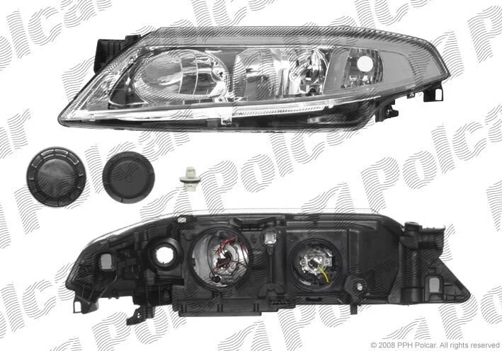 Фара основная левая H1, H7 Polcar 6037090E (фото 1)