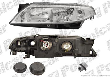 Фара основная Polcar 603709-E