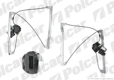 Склопідйомник Електричний Polcar 6037PSE1