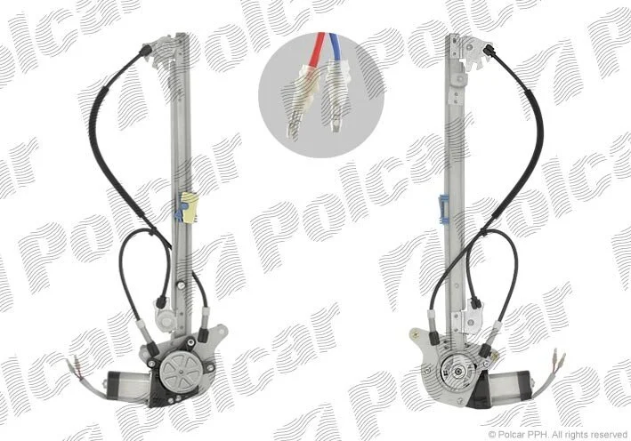 Склопідйомник Електричний Polcar 6037PSE8 (фото 1)