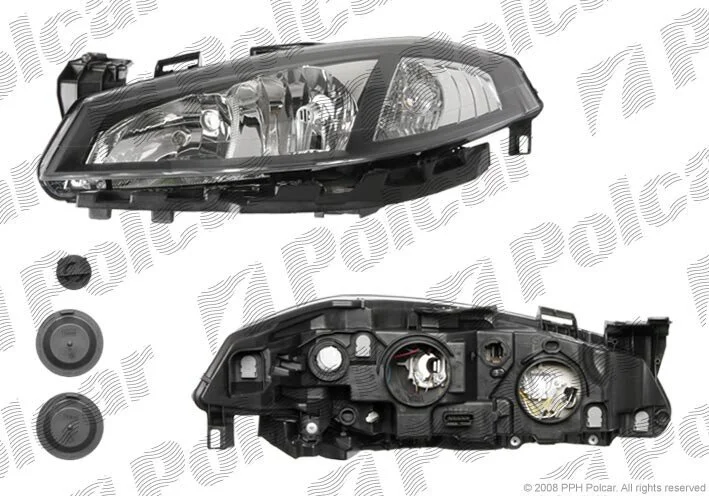 Фара основная левая H1, H7, W5W Polcar 603809-E (фото 1)