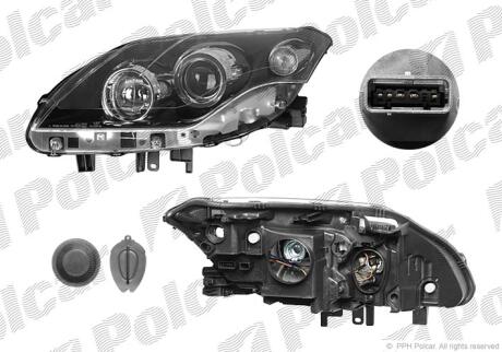 Фара основная левая H7 Polcar 6039092E