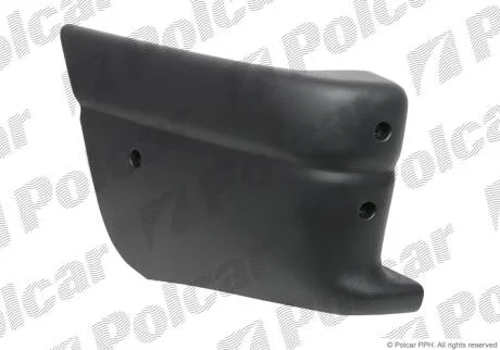 Угол бампера левый Polcar 604197