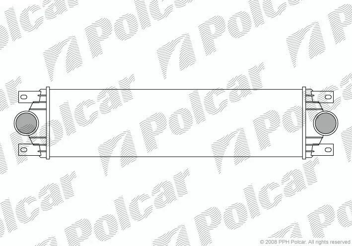 Радиаторы воздуха (Интеркулеры) Polcar 6041J8-1 (фото 1)