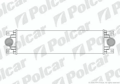 Радіатори повітря (Інтеркулери) Polcar 6041J8-1