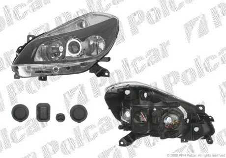 Фара основная правая H1, H7 Polcar 6055101E