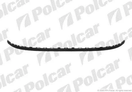 Спойлер переднього бампера Polcar 605525-J