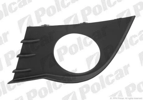Решітка бампера ліва Polcar 605527-1