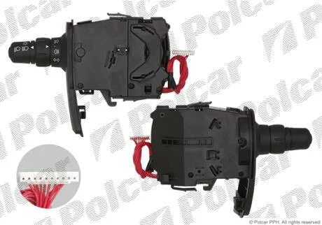 Перемикач підрульовий Polcar 6055PZS1