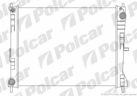 Радіатори охолодження Polcar 605608-1