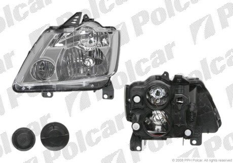 Фара основная левая H1, H7 Polcar 6056091E