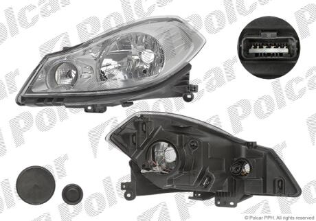 Фара основна права H4 Polcar 6059102E