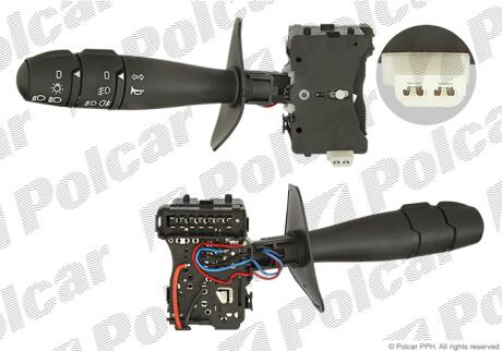 Перемикач підрульовий Polcar 6060PZS3A
