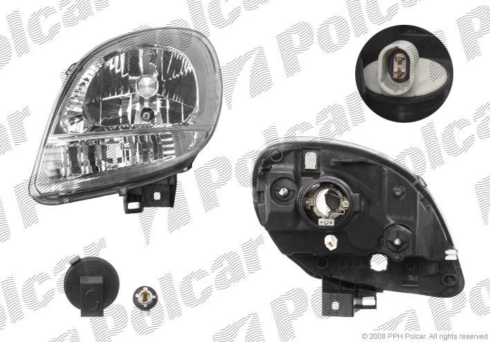 Фара основна Polcar 6061100E (фото 1)