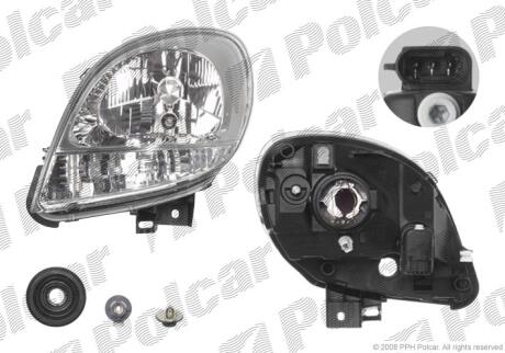Фара основная Polcar 606110-V