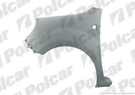 Крило спереду праворуч Polcar 606202-1
