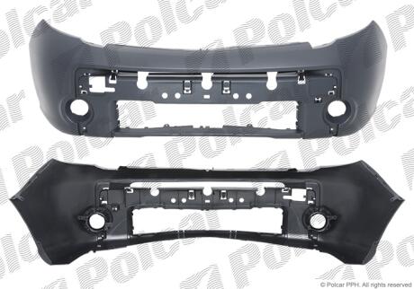 Бампер передній Polcar 60620720