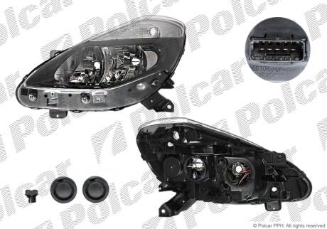 Фара основна ліва H7, PY21W, W5W Polcar 6064094E