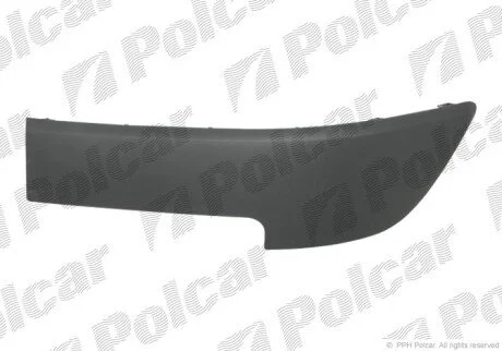 Молдинг бампера прав Polcar 607107-8