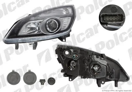 Фара основная Polcar 6072101E