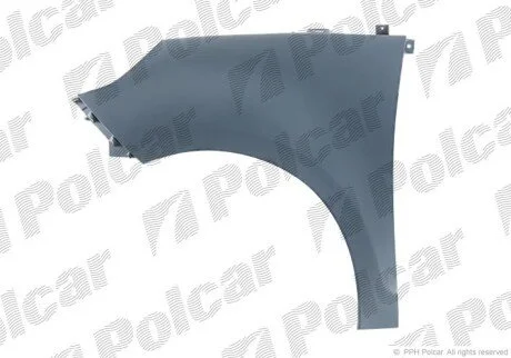 Крило спереду ліворуч Polcar 607301