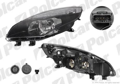 Фара основная Polcar 607310-E