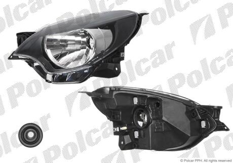 Фара основная левая H4 Polcar 60A109-E