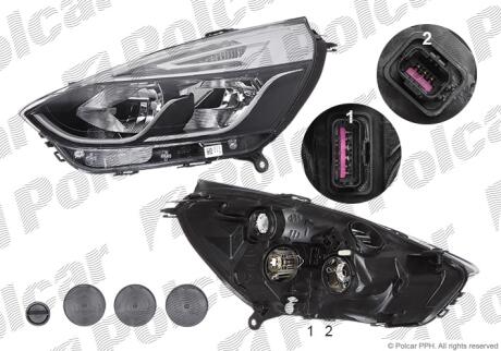Фара основная Polcar 60B1104U